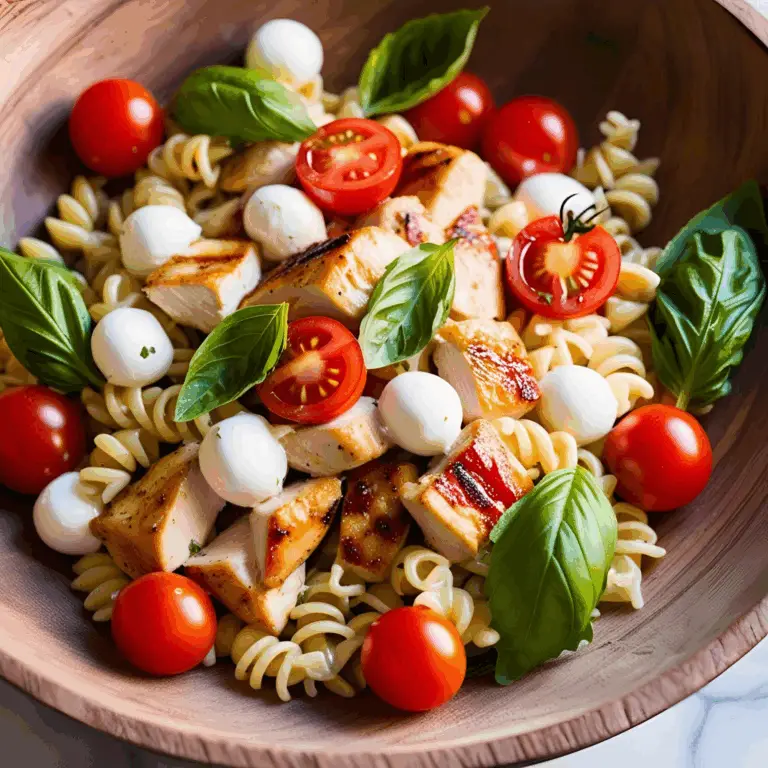Delicious Chicken Caprese Pasta Salad Recipe You’ll Love