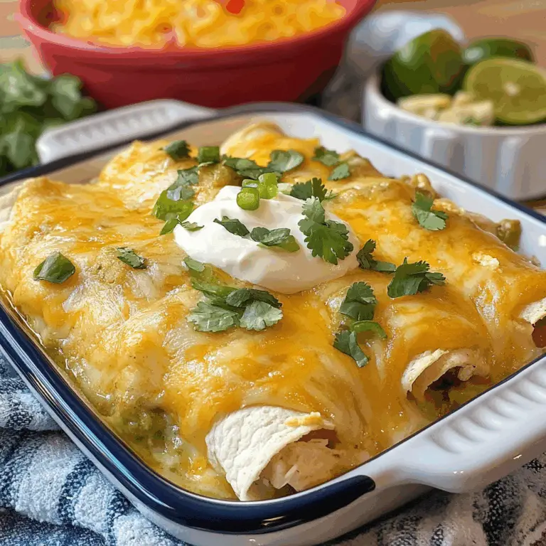 Creamy Easy White Chicken Enchiladas Recipe to Delight