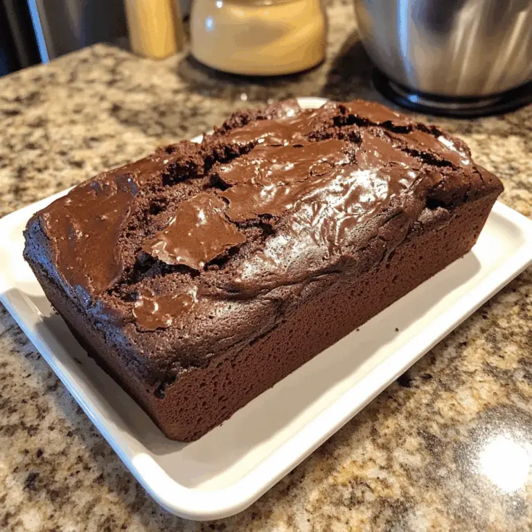 Indulge in Hot Fudge Brownie Bread: A Chocolate Delight
