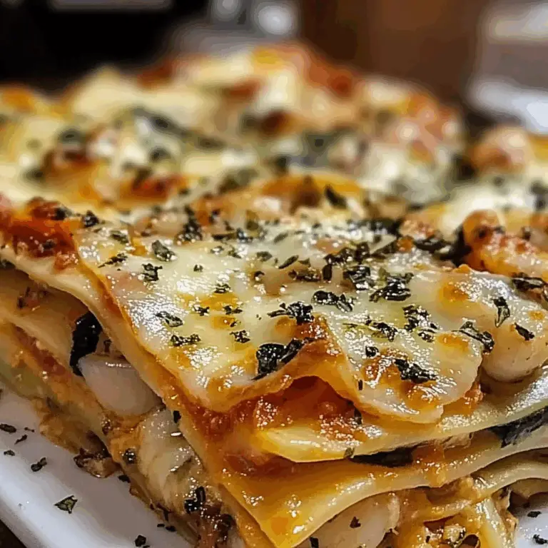 Indulge in Delicious Seafood Lasagna: A Flavorful Delight