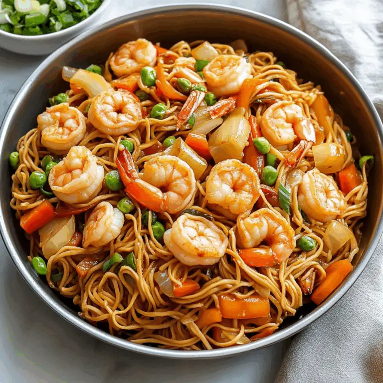 Delicious Shrimp Lo Mein Recipe: Quick & Easy Dinner