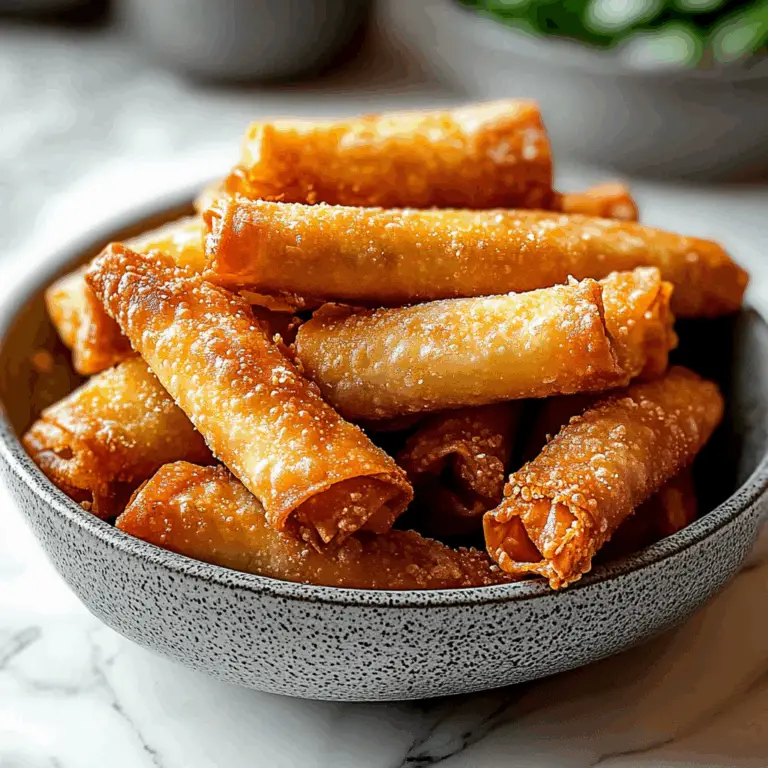 The Best Homemade Egg Rolls: Crispy & Delicious Recipe