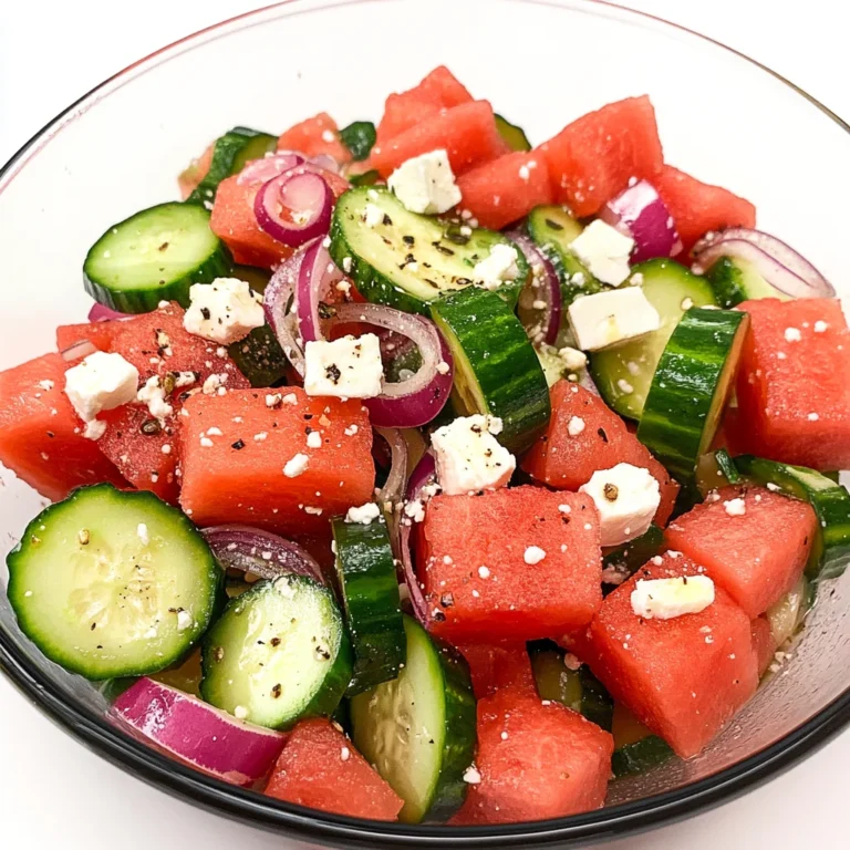Watermelon Feta Salad
