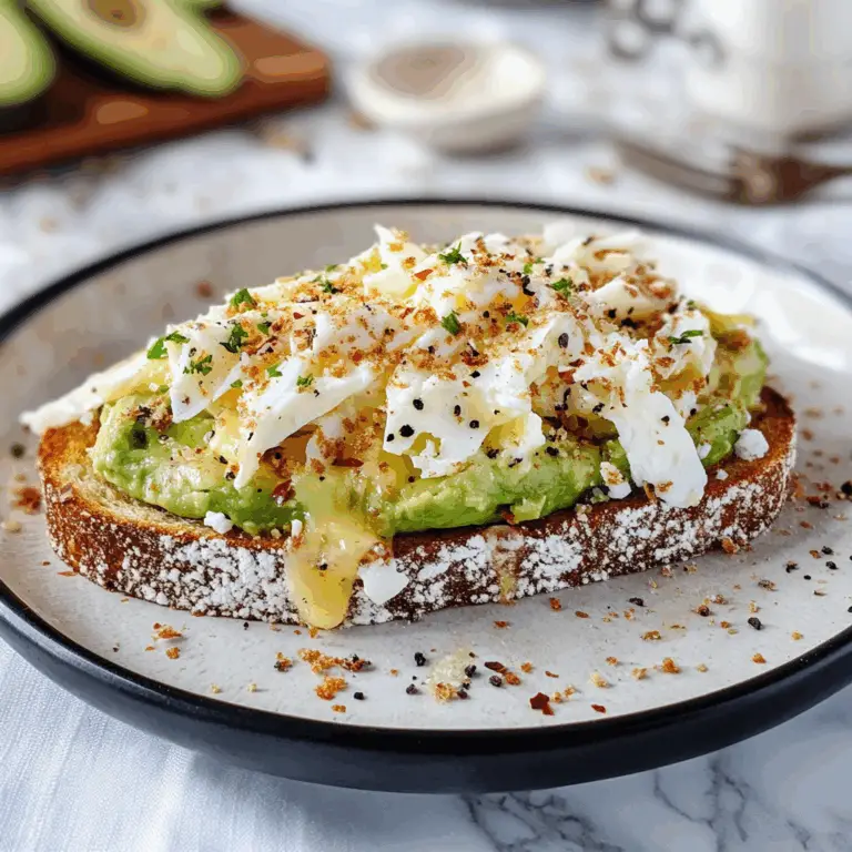 Whip Up This Viral Grated Egg Avocado Toast in Minutes