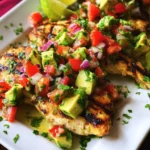Cilantro-Lime Chicken with Avocado Salsa