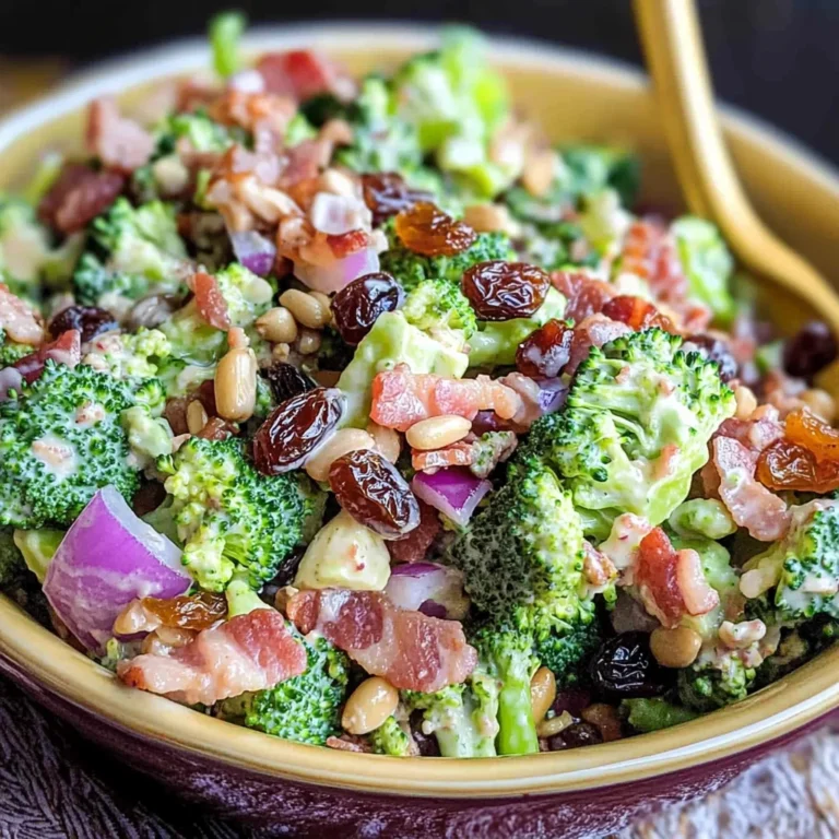 Classic Turkey Bacon Broccoli Salad Recipe