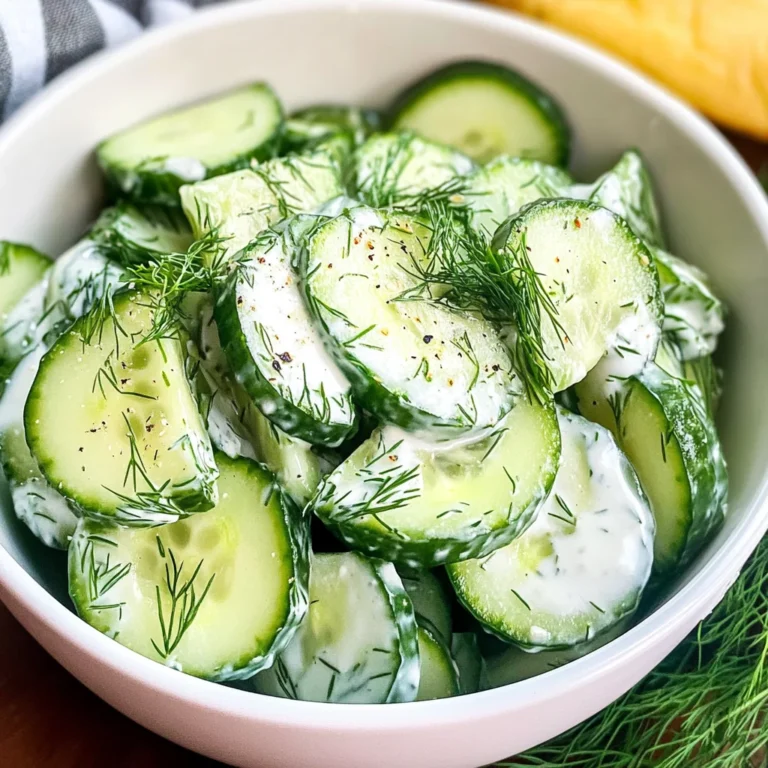 Cucumber Dill Salad