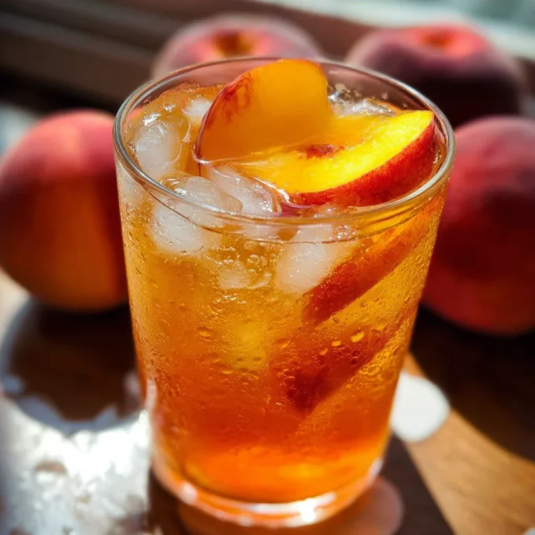 Easy Peach Tea Recipe!