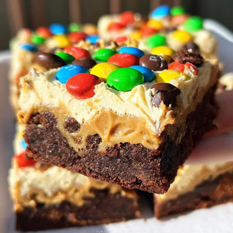 Peanut Butter Whip Brownies