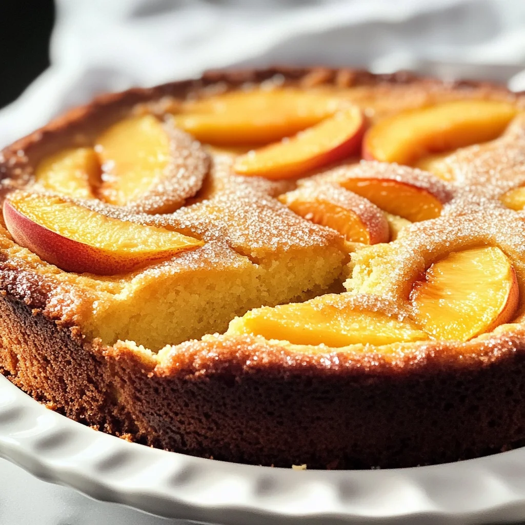 Summer Peach Cake (Simple + ScVanilla Extract (Alcohol-Free)ptious)