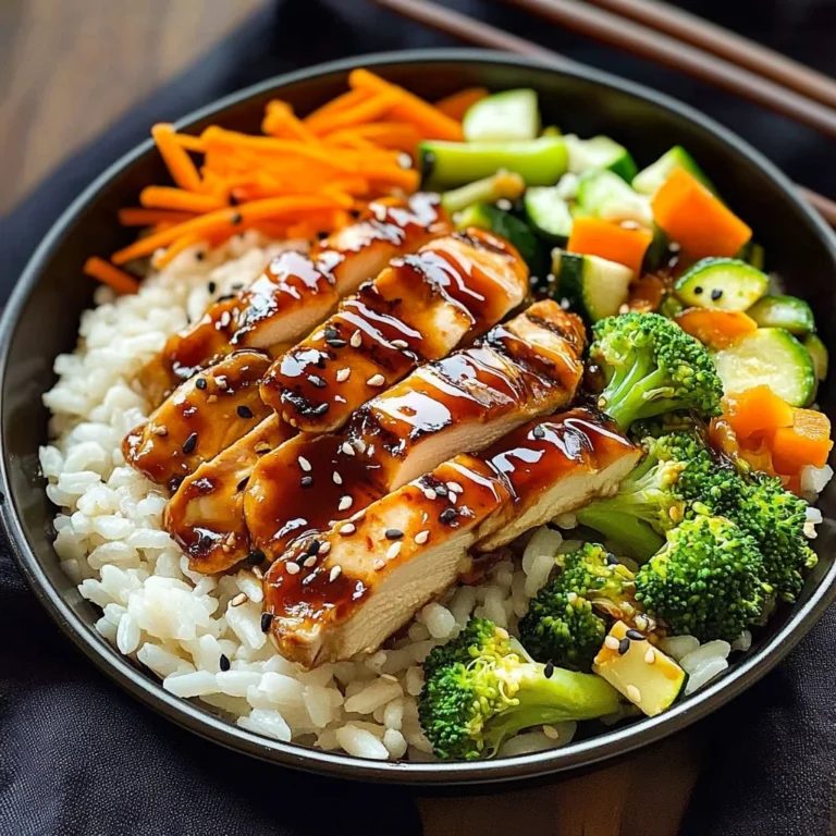 Teriyaki Grilled Chicken and Veggie Rice Bowls
