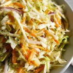 Vinegar Coleslaw Recipe (No Mayo Coleslaw)