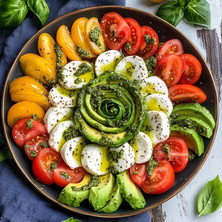 Avocado Caprese Salad