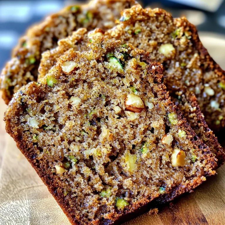 Best Ever Zucchini Walnut Bread
