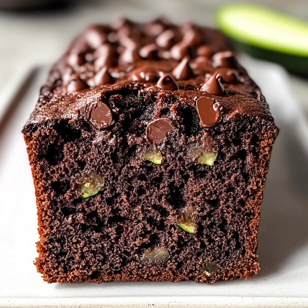 Chocolate Zucchini Bread