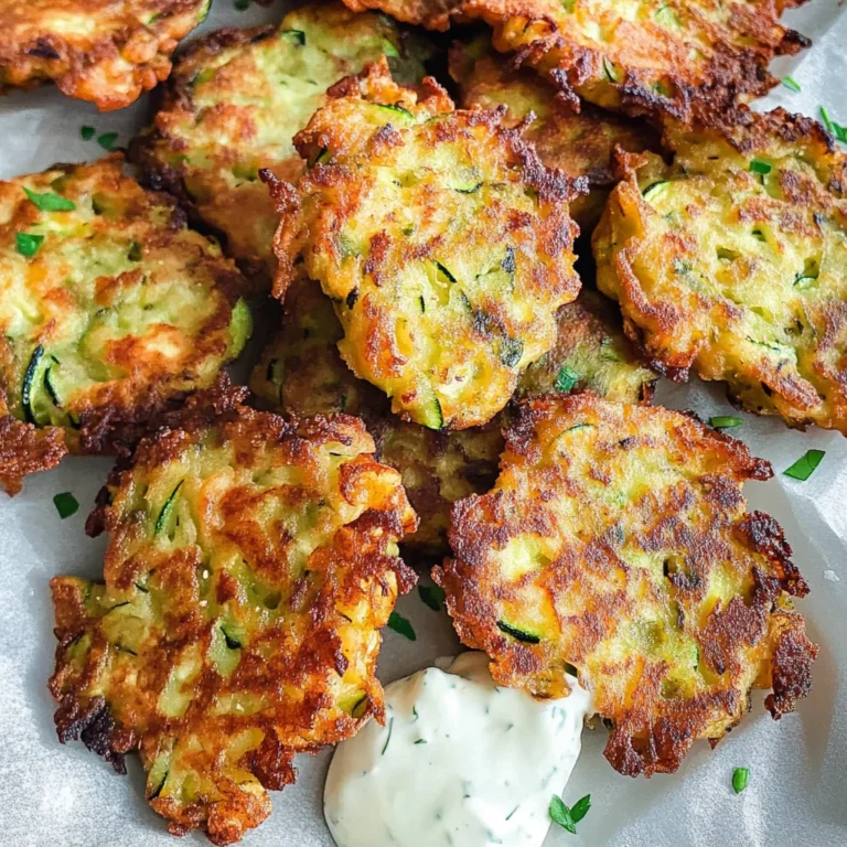 Crispy Zucchini Fritters Recipe (Kolokithokeftedes)
