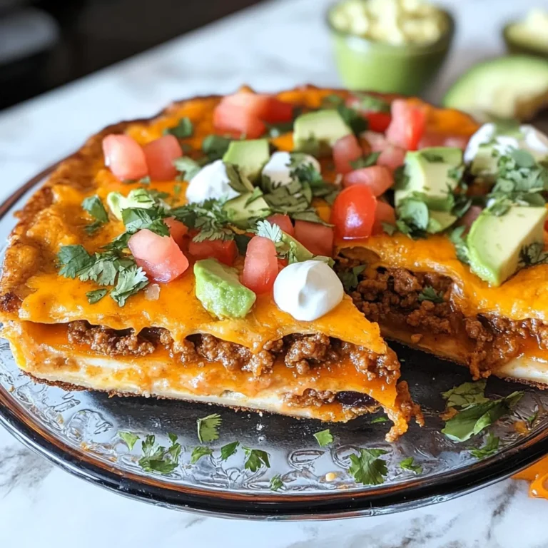 Crustless Taco Pie (Keto Taco Pie + Low Carb, Gluten Free)