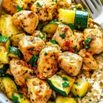 Easy Baked Chicken and Zucchini Recipe