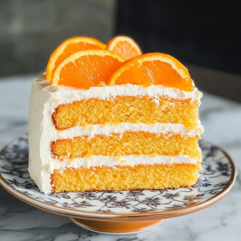 Easy Orange Cake