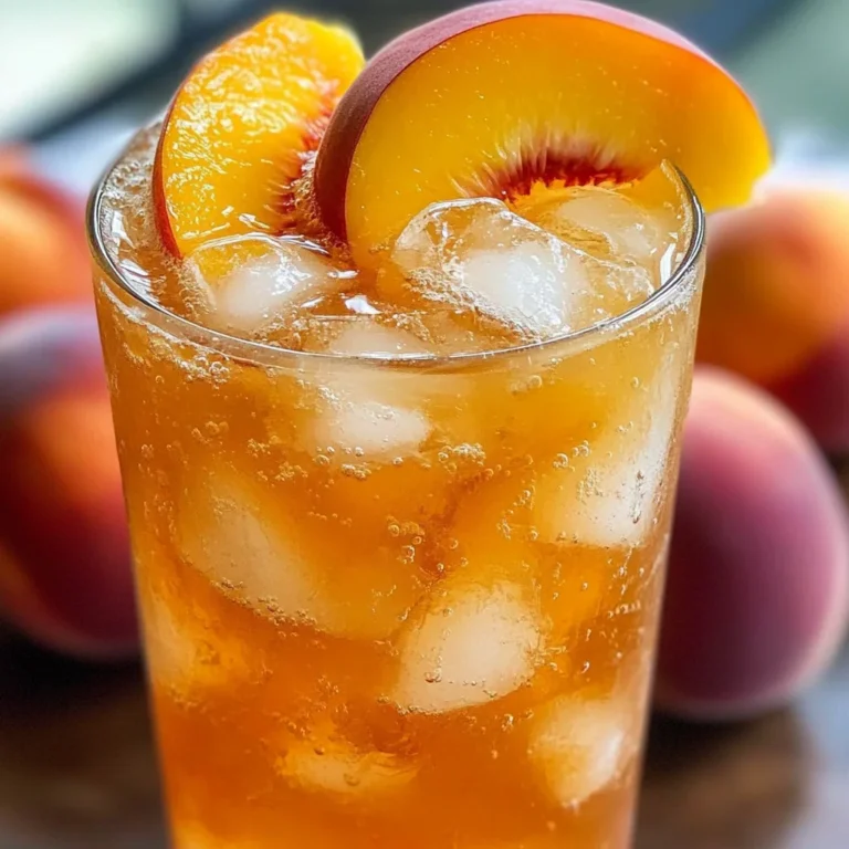 Easy Peach Tea Recipe!