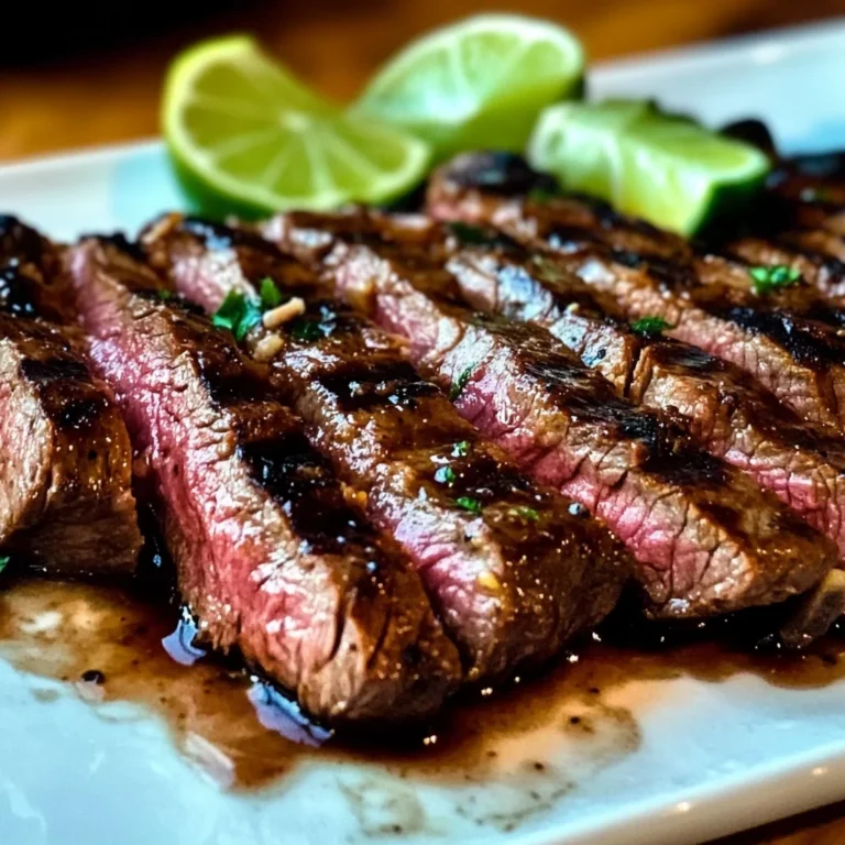 Grilled Cuban Flank Steak