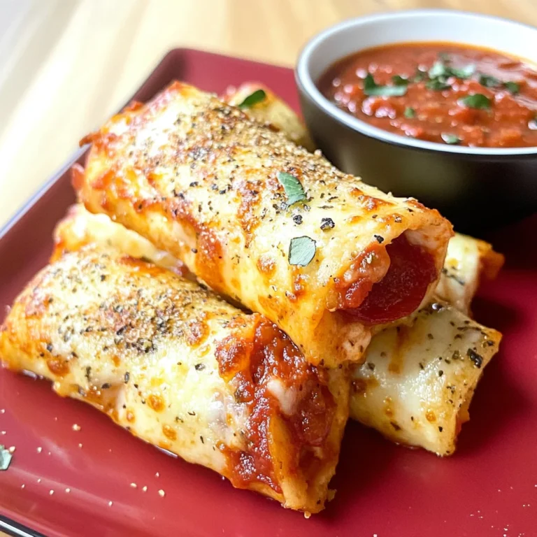 KETO PIZZA ROLL UPS