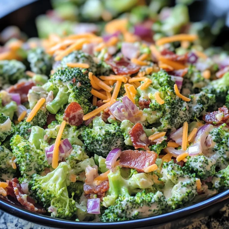 Keto Broccoli Salad Recipe