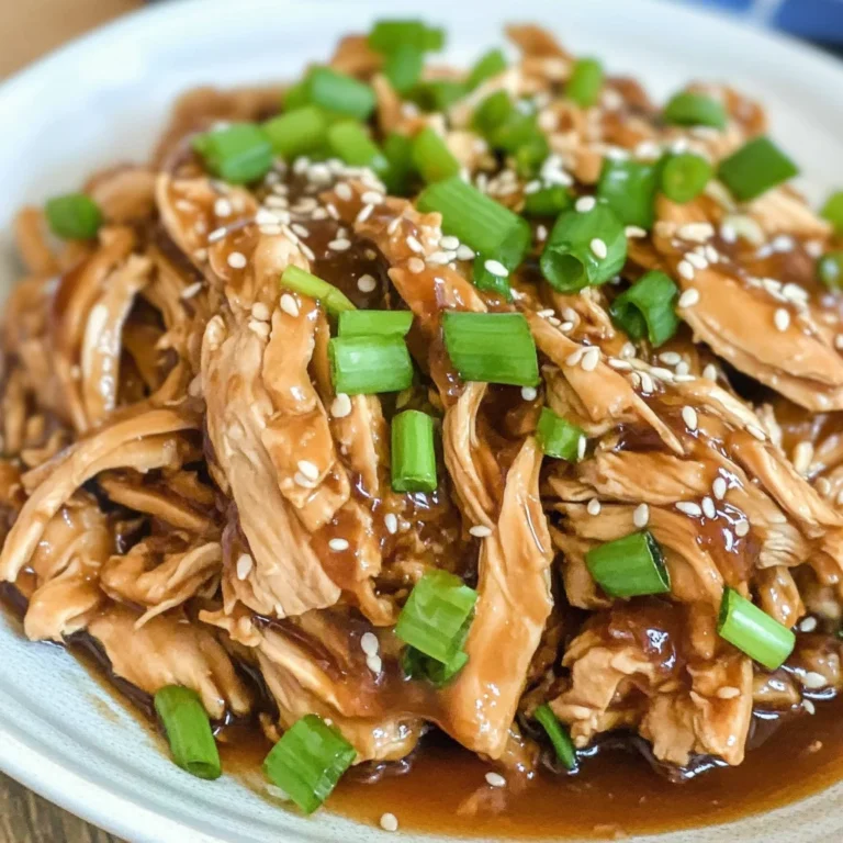 Keto Shredded Crock Pot Teriyaki Chicken