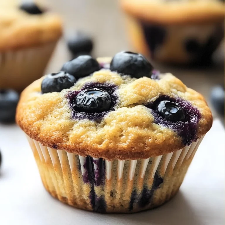 Low Carb Greek Yogurt Blueberry Muffins