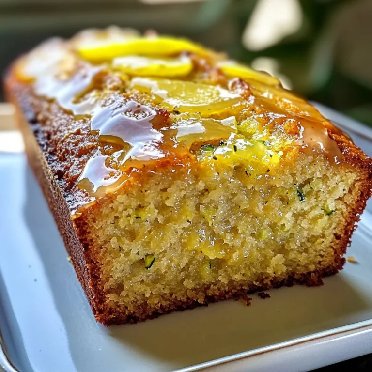 Luscious Lemon Zucchini Bread: A Zesty Loaf Recipe