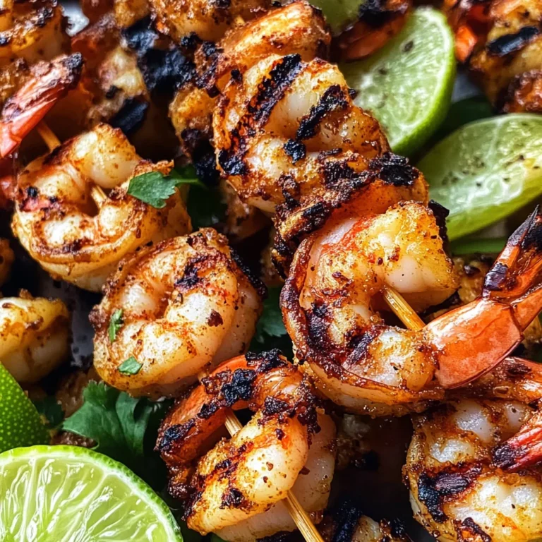 Margarita Grilled Shrimp Kabobs