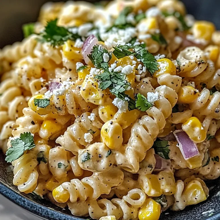 Mexican Street Corn Pasta Salad is a must-try dish!