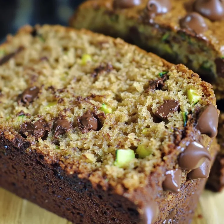 Mom's Perfect Chocolate Chip Zucchini Bread