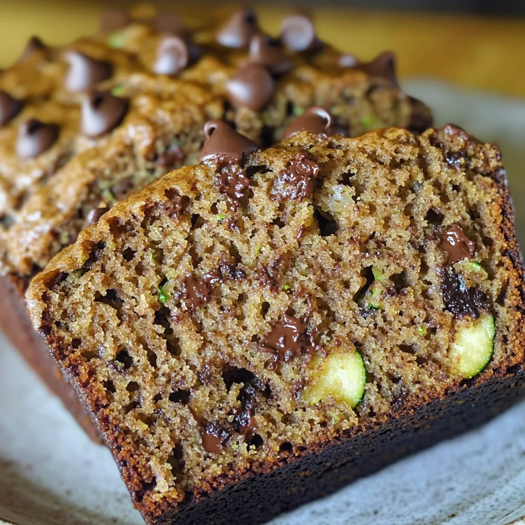 Mom's Perfect Chocolate Chip Zucchini Bread