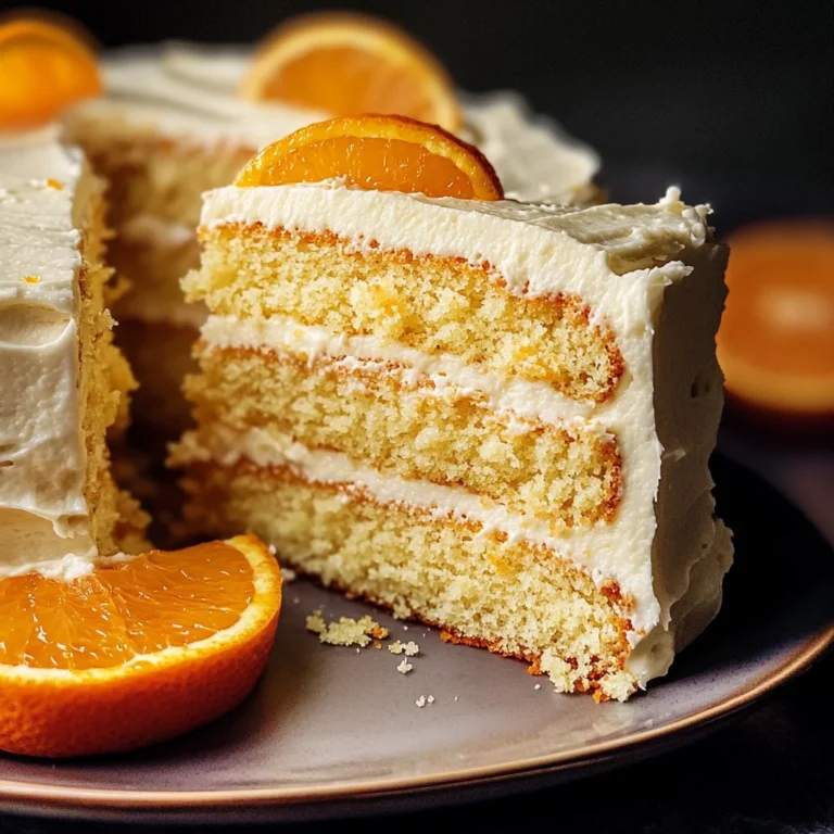 Orange Cream Cake