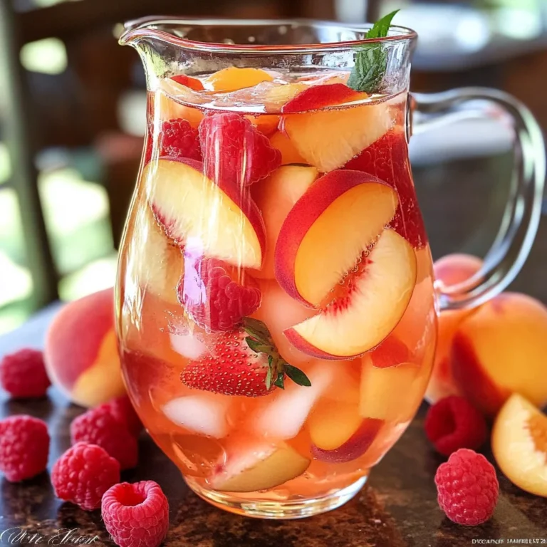 Peach Rosé Sangria