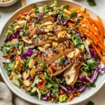 Sesame Chicken Cabbage Crunch Salad