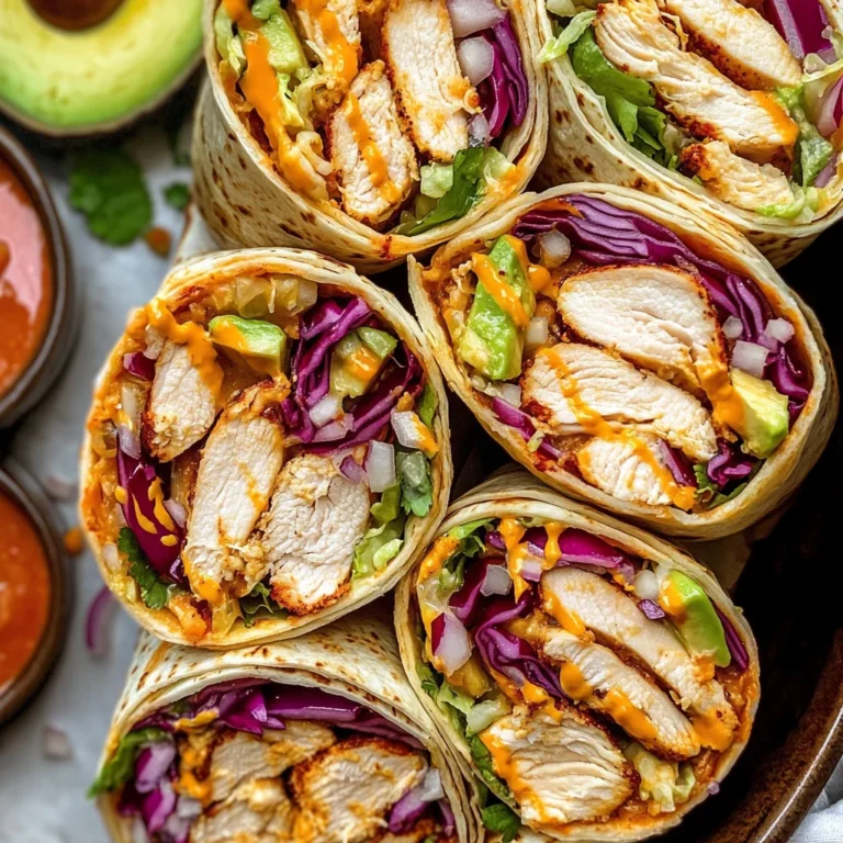 Southwest Chicken Wraps