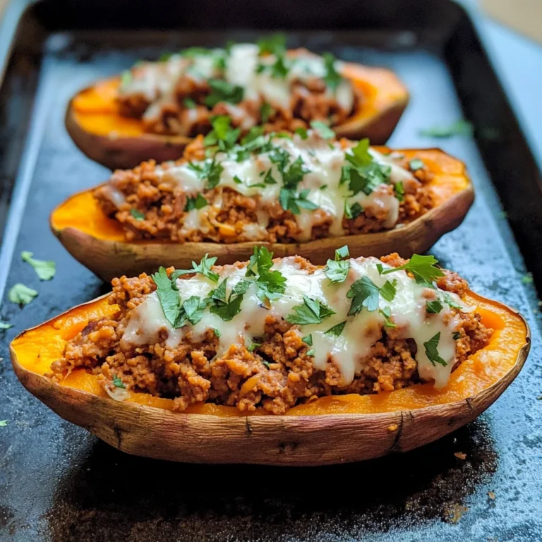 Turkey Taco Stuffed Sweet Potatoes