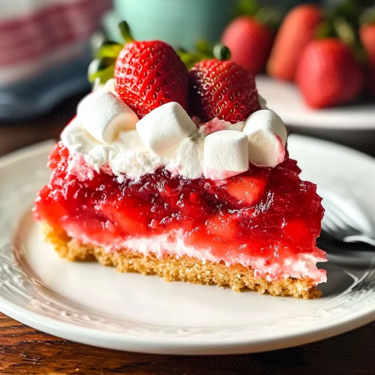 Upside Down Strawberry Cake