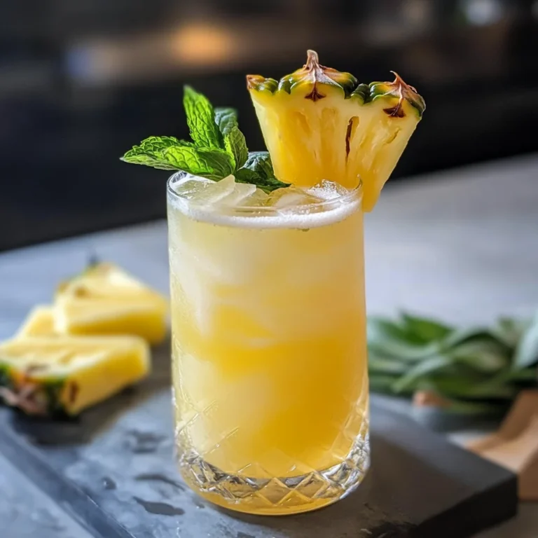 Vanilla Sky lemon juice Cocktail