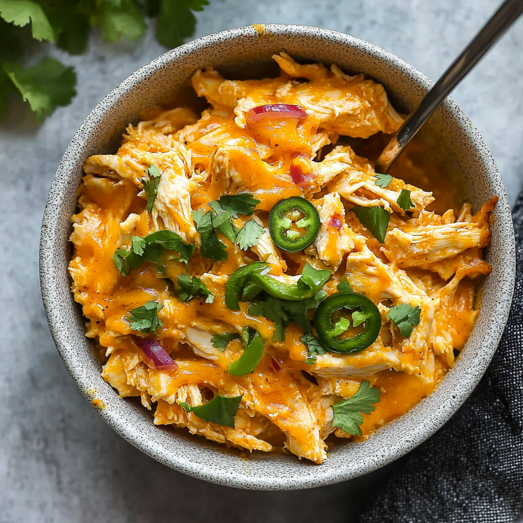 Jalapeño Buffalo Chicken Casserole: Whole30, Keto, Paleo, GF