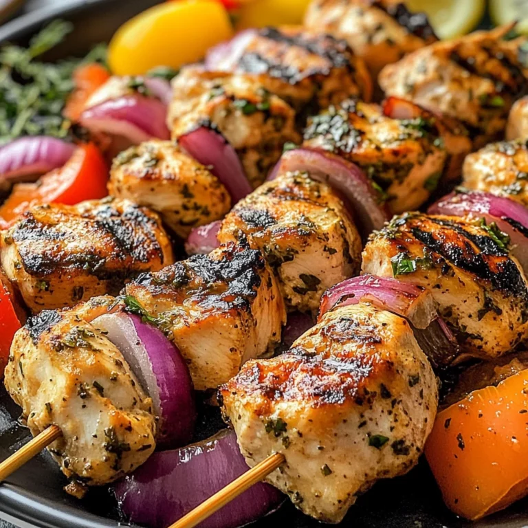 Authentic Greek Chicken Souvlaki Recipe