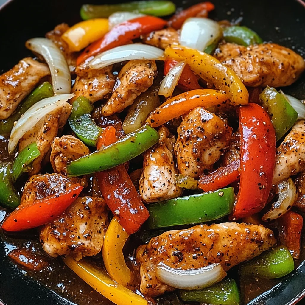 Black Pepper Chicken