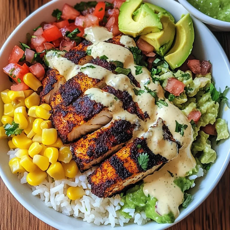 Blackened Fish Taco Bowls