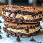Brownie Cookie Dough Sandwich Cookies: An Amazing Ultimate 7-Layer Dessert Delight