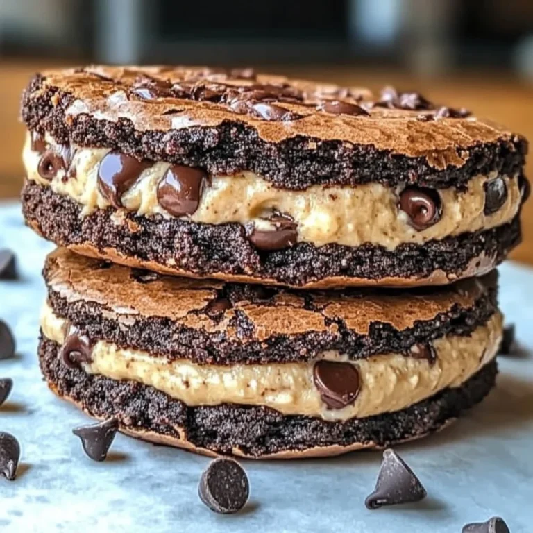 Brownie Cookie Dough Sandwich Cookies: An Amazing Ultimate 7-Layer Dessert Delight