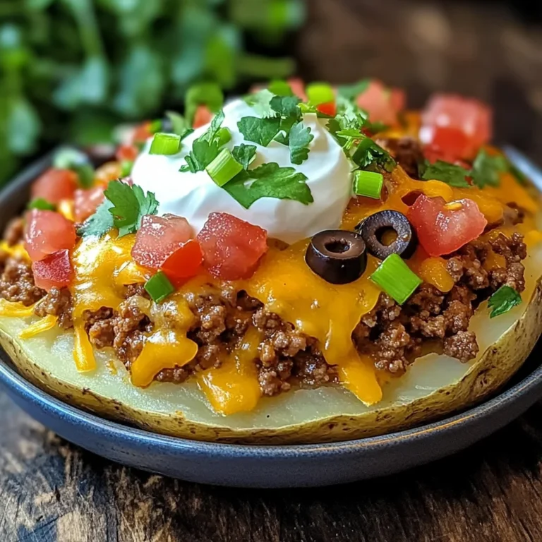 Cheesy Taco Potatoes