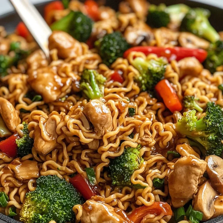 Chicken Ramen Stir Fry