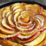 Cinnamon Roll Apple Rose Tart